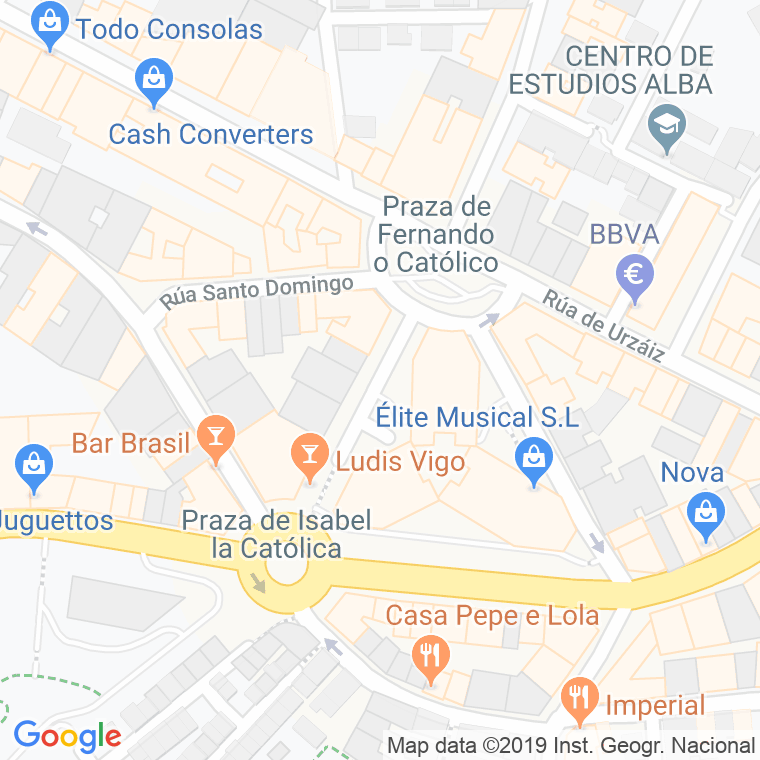 Código Postal calle San Salvador en Vigo