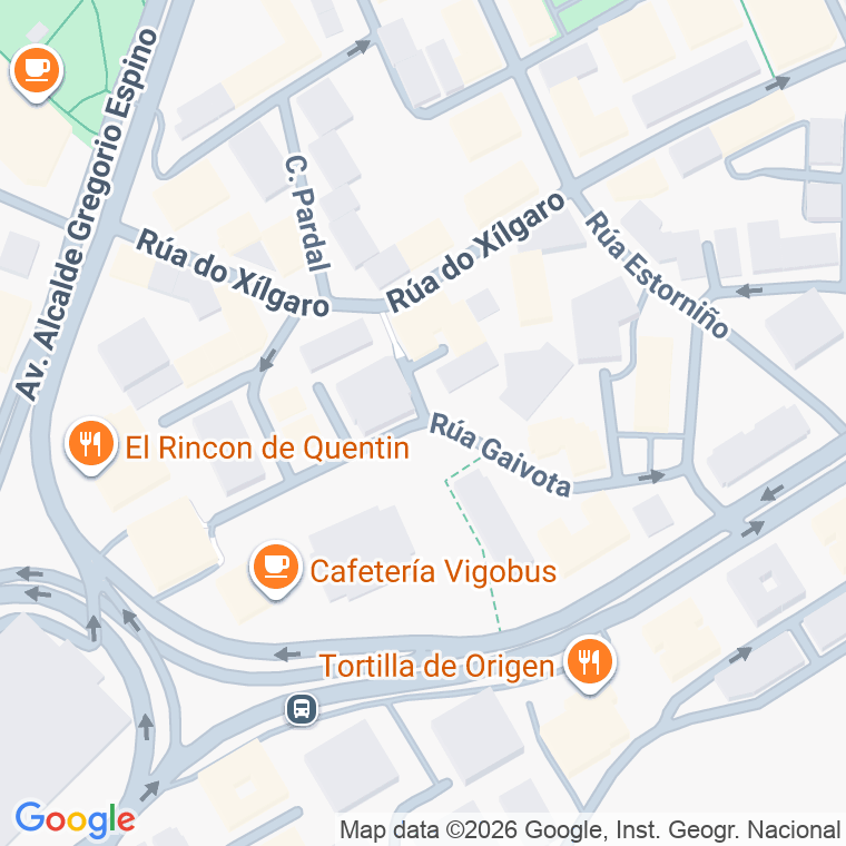 Código postal de Gaivota en Vigo