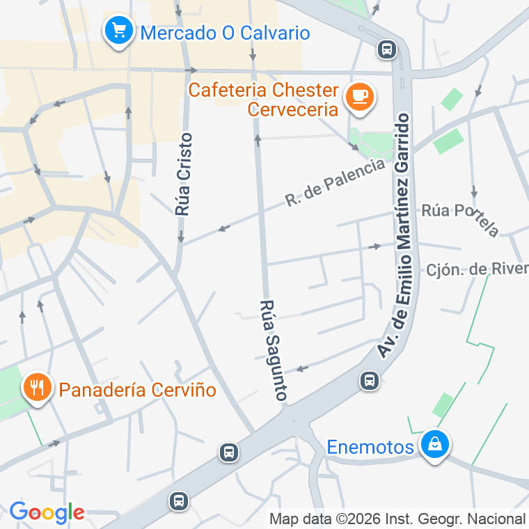 Código postal de Sagunto en Vigo
