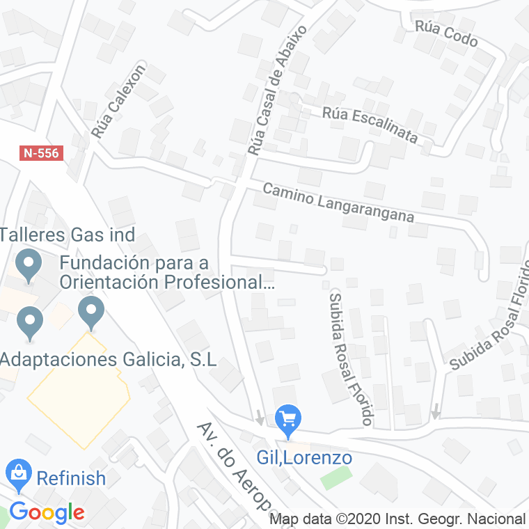 Código Postal calle Corta en Vigo