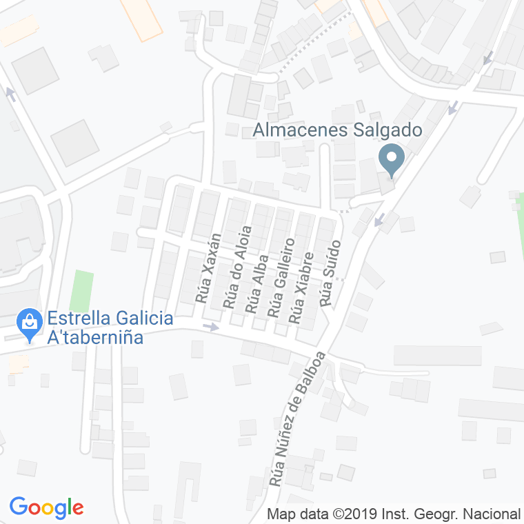 Código Postal calle Alba en Vigo