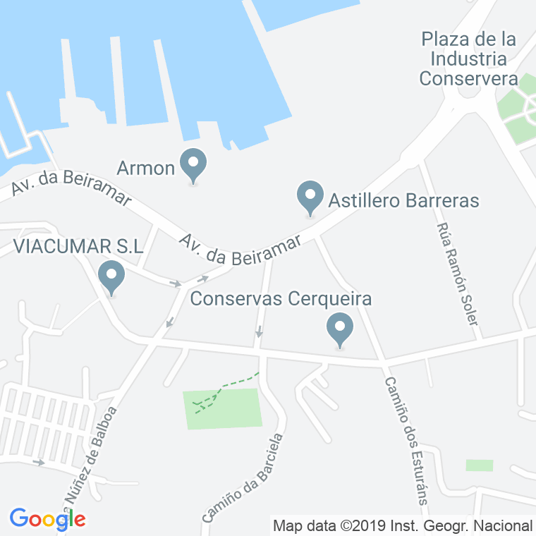 Código Postal calle Animas (Bouzas) en Vigo