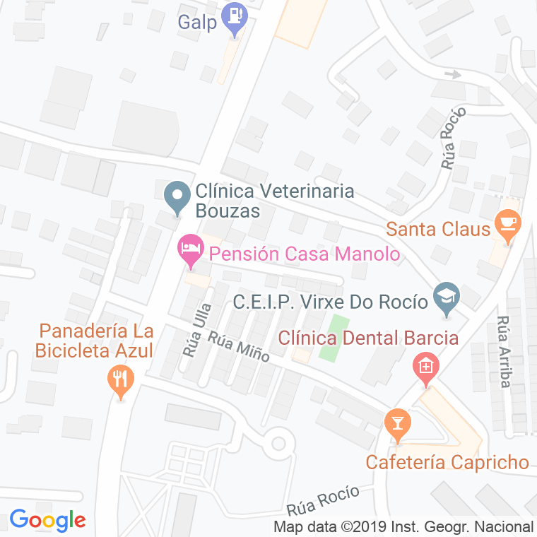 Código Postal calle Tomas Paredes, travesia en Vigo