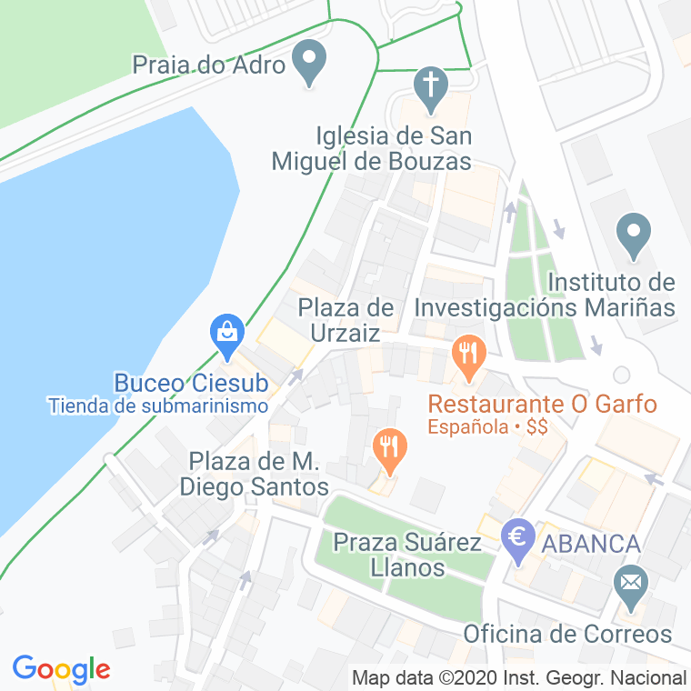 Código Postal calle Urzaiz, praza (Impares Del 1 Al Final)  (Pares Del 2 Al Final) en Vigo