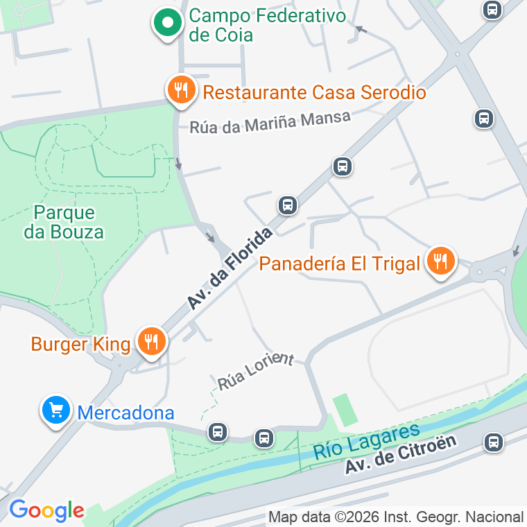 Código postal de Ponte Da Veiga en Vigo