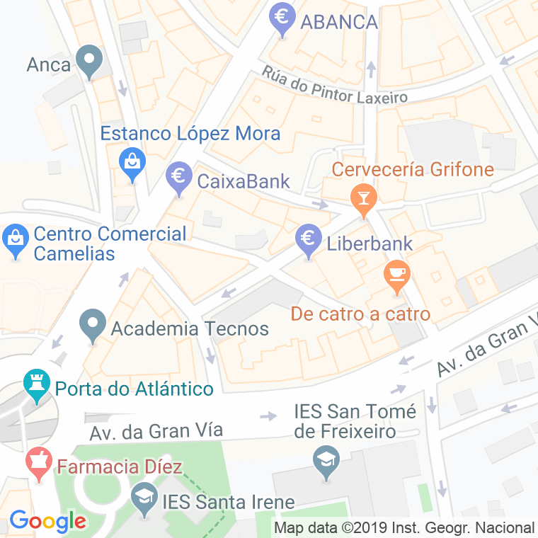 Código Postal calle Alfonso X El Sabio en Vigo
