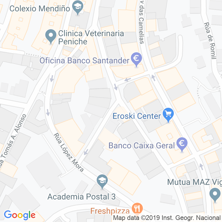 Código Postal calle Doctor Marañon en Vigo