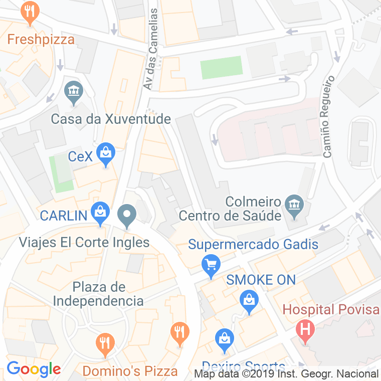Código Postal calle Pousa, camiño en Vigo