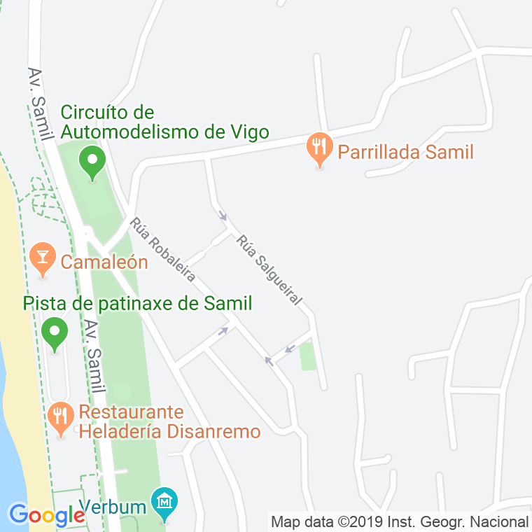 Código Postal calle Salgueiral en Vigo