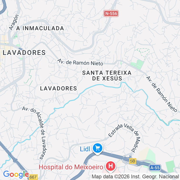 Código postal de Severino Cobas   (impares del 1 al 213)  (pares del 2 al 294) en Vigo