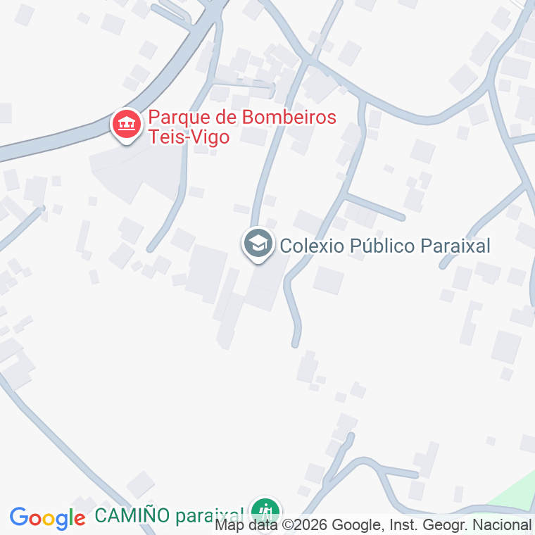 Código postal de Paraixal de Abajo en Vigo