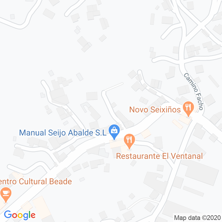 Código Postal calle Velouro (Beade), lugar en Vigo