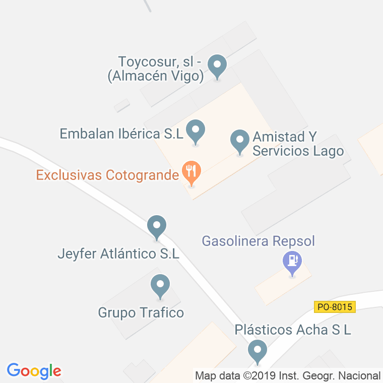 Código Postal calle Coto Grande (Cabral-igrexa, A), lugar en Vigo