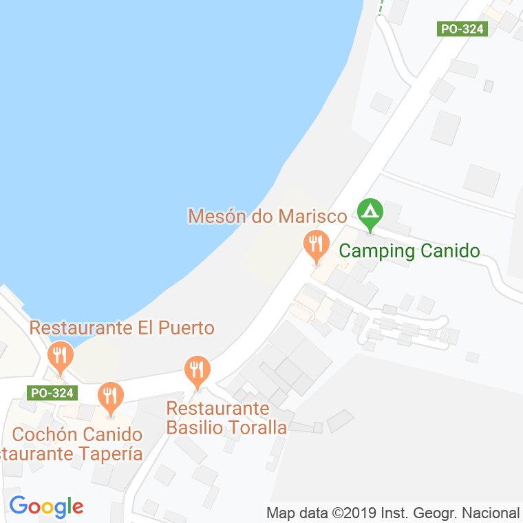 Código Postal calle Praia De Canido (Oia), lugar en Vigo