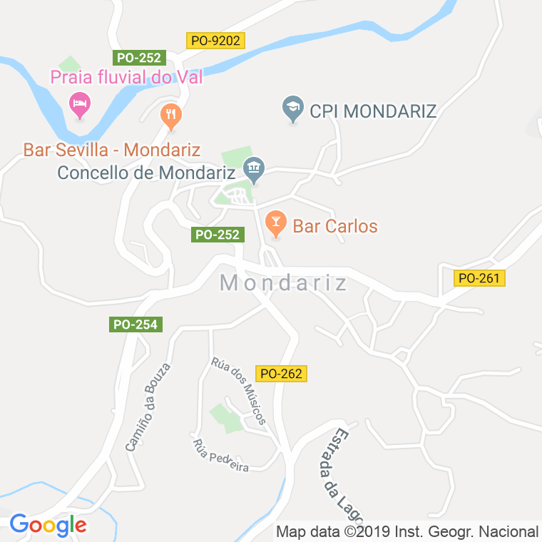 Código Postal de Mondariz en Pontevedra