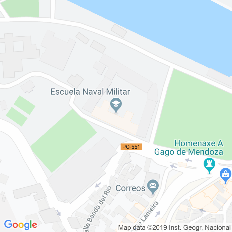 Código Postal de Marin (Escuela Naval Militar) en Pontevedra