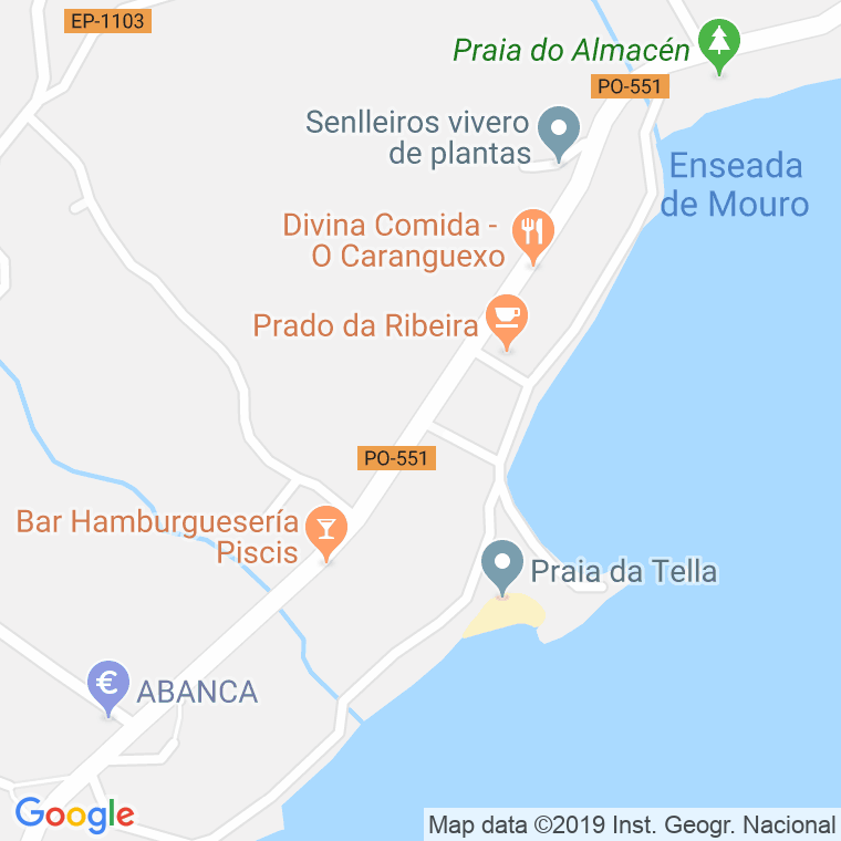 Código Postal de Calvar, O (Domaio) en Pontevedra