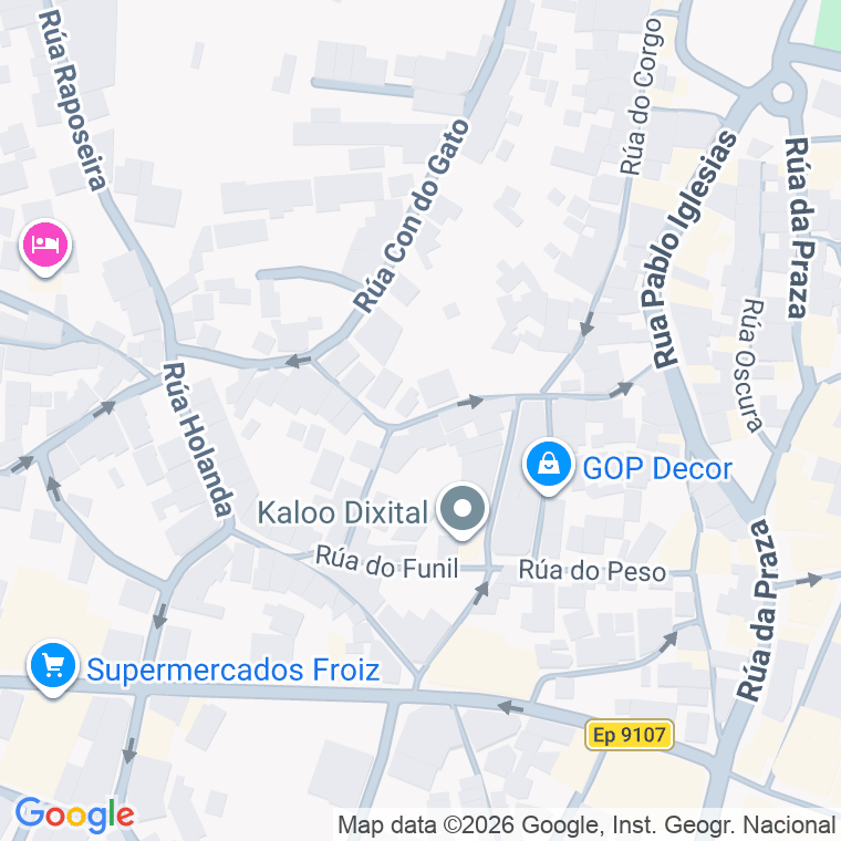 Código postal de Rua Fonte de San Martiño (da) en Grove (o)
