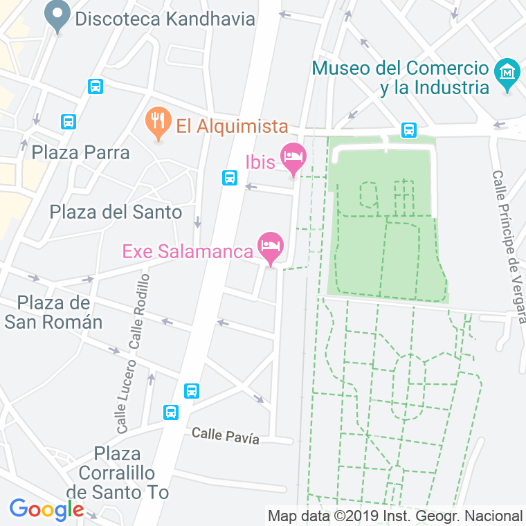 Código Postal calle Escuelas en Salamanca