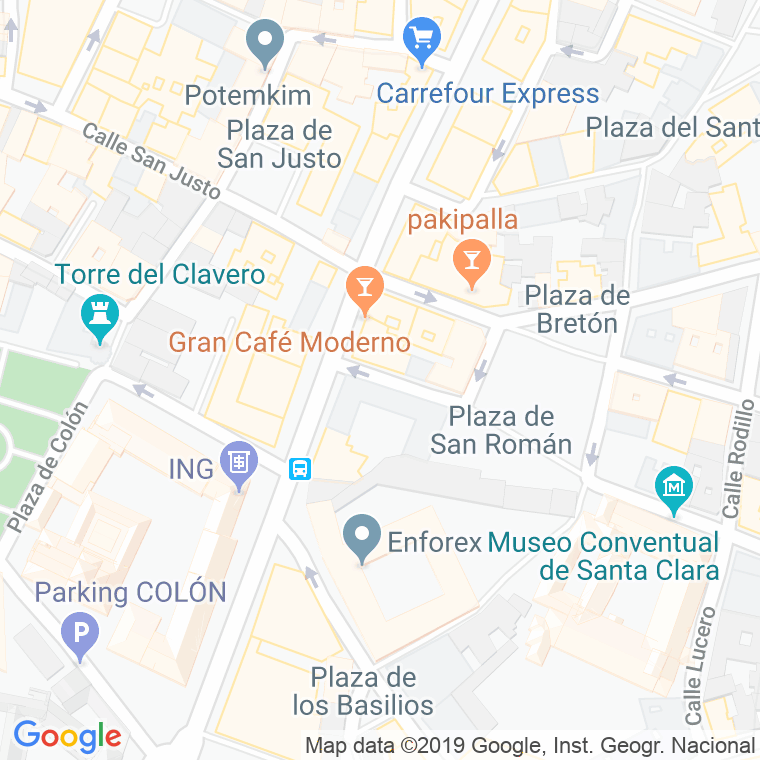 Código Postal calle Juan De Almeida en Salamanca