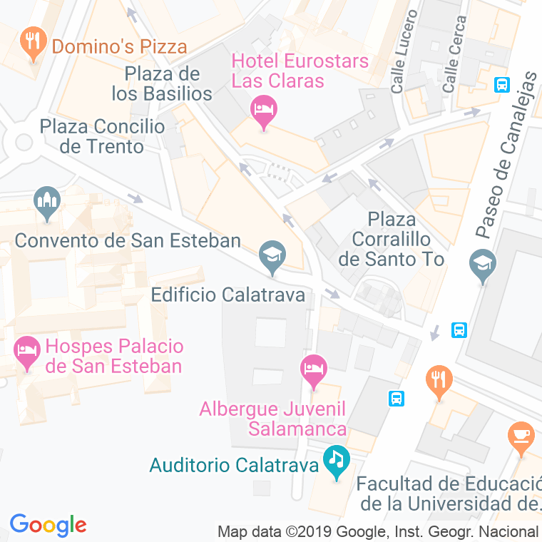 Código Postal calle Rosario en Salamanca