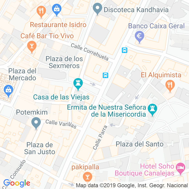 Código Postal calle San Julian, plaza (Impares Del 1 Al Final)  (Pares Del 2 Al Final) en Salamanca