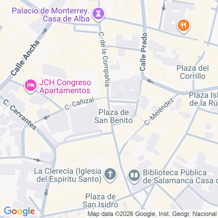 Código postal de Compañia en Salamanca