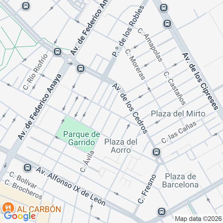 Código postal de Azahar en Salamanca
