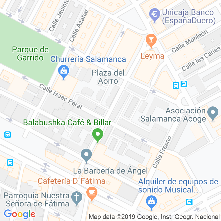 Código Postal calle Gargabete en Salamanca