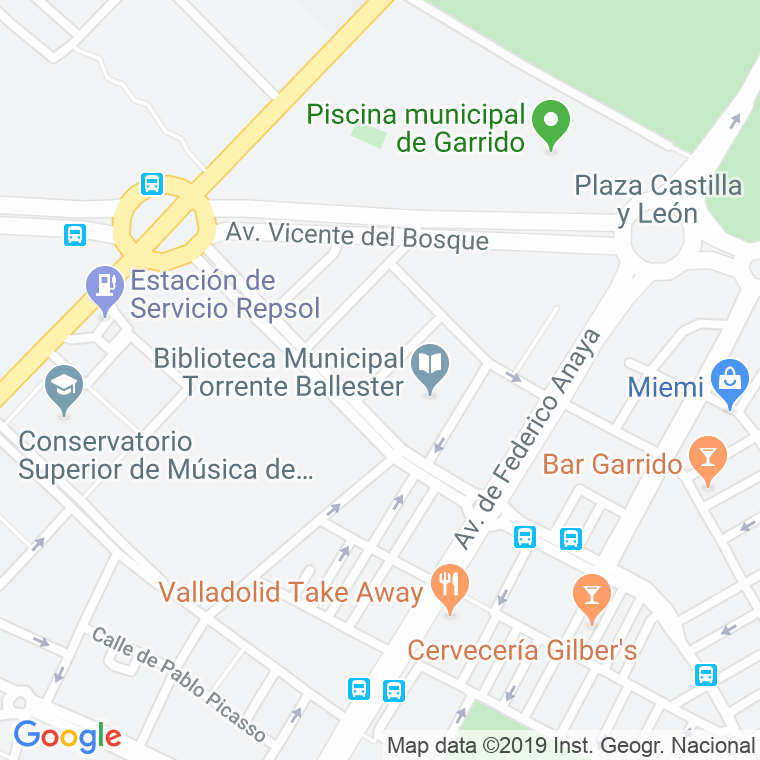 Código Postal calle Oregano en Salamanca
