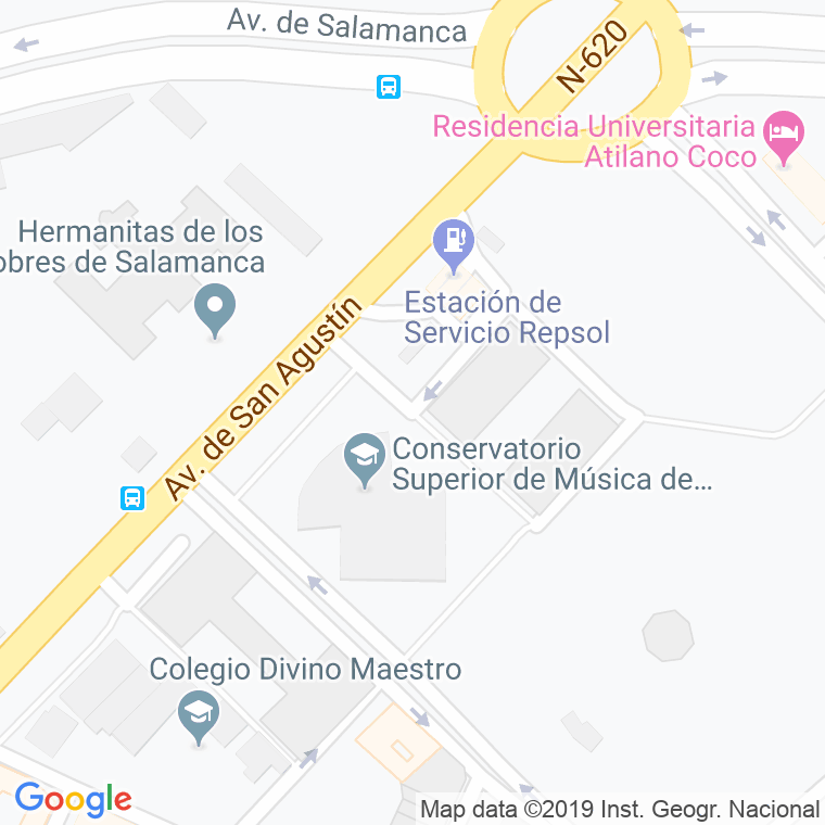 Código Postal calle Pablo Montesino en Salamanca