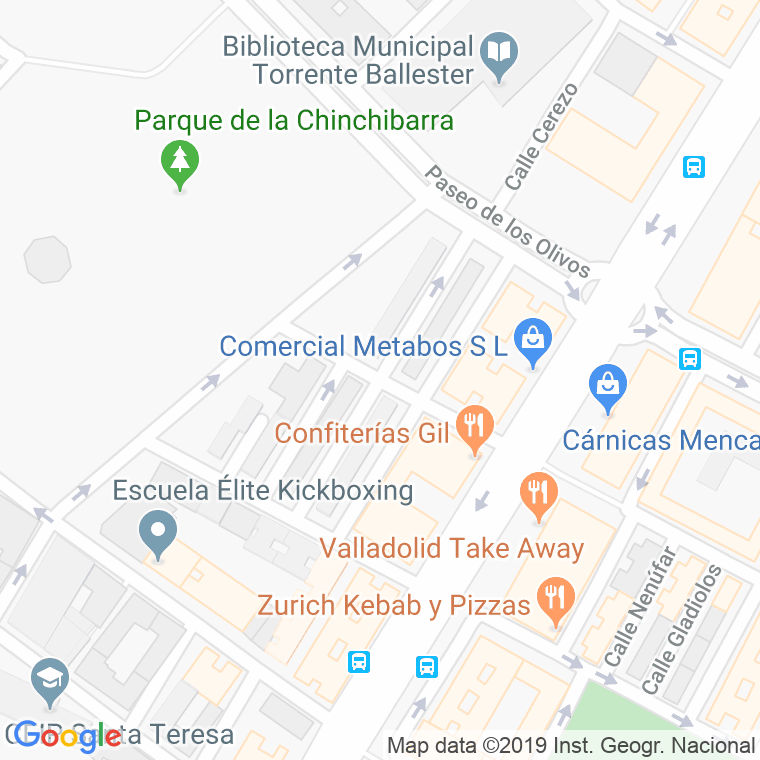 Código Postal calle Pinos en Salamanca