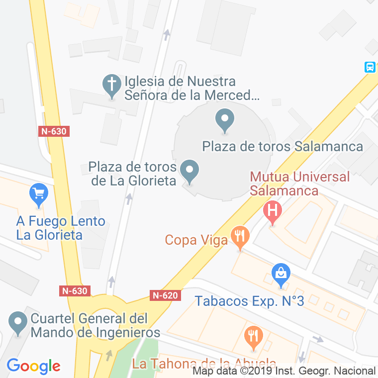 Código Postal calle Puerto De Pajares, glorieta en Salamanca