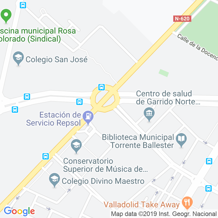 Código Postal calle Tratado De Tordesillas, glorieta en Salamanca