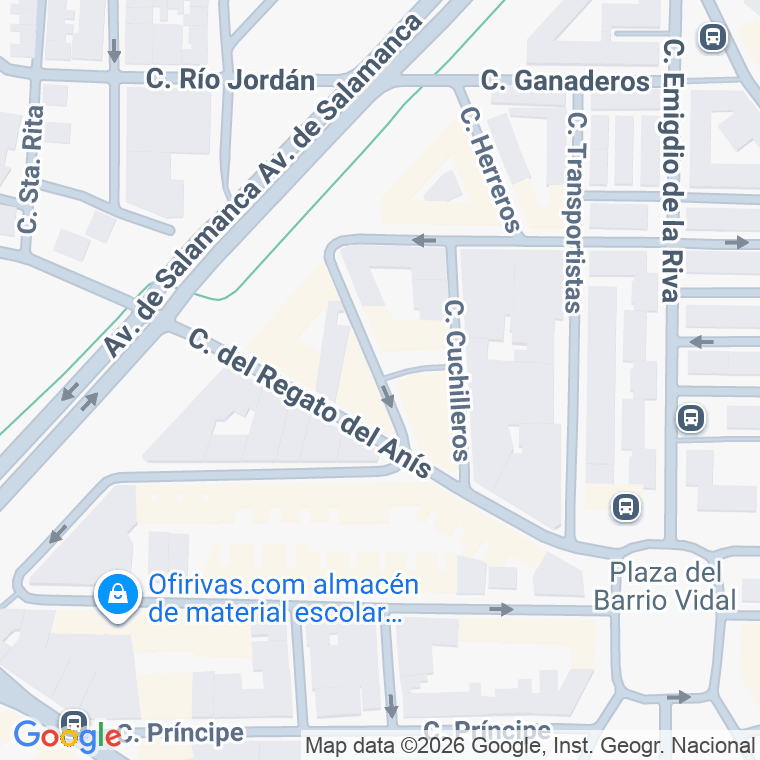 Código postal de Carpinteros en Salamanca