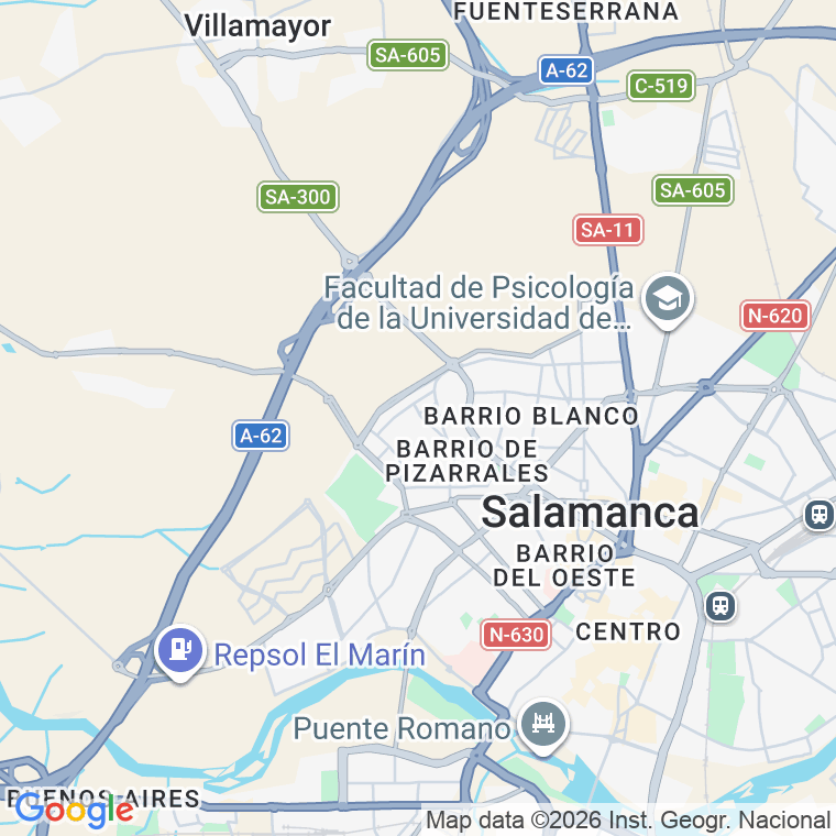 Código postal de Teso de Buenavista en Salamanca