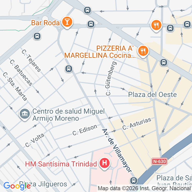Código postal de Calle Churriguera en Salamanca