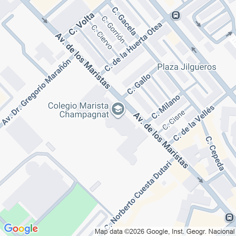 Código postal de Champagnat, Avenida en Salamanca