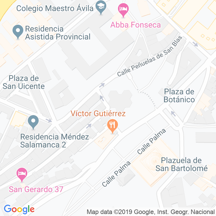 Código Postal calle Cruz en Salamanca
