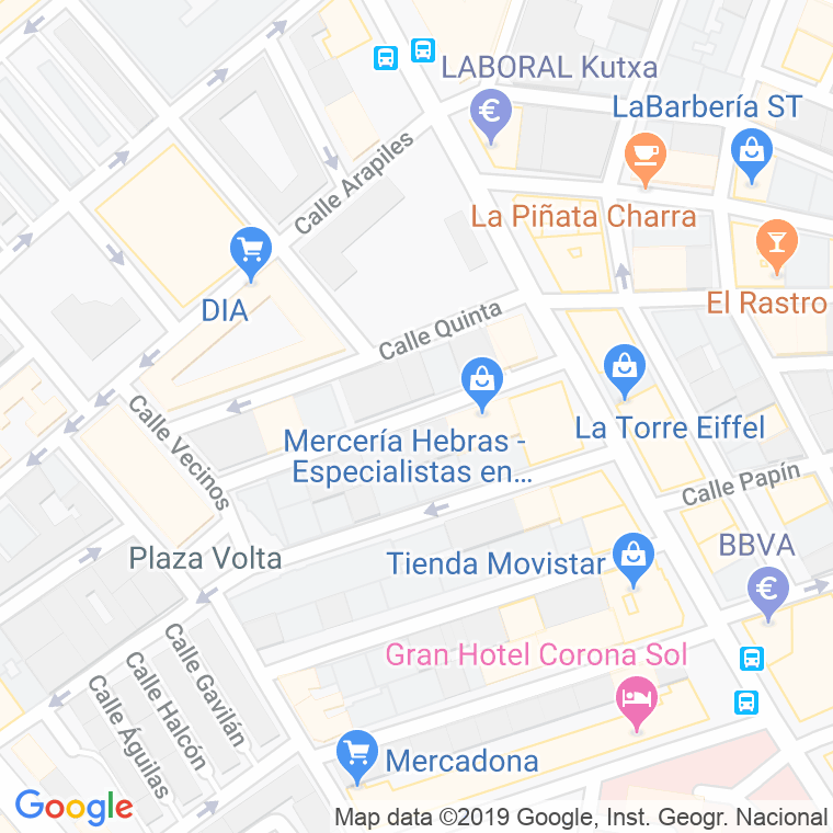 Código Postal calle Cuarta Travesia en Salamanca
