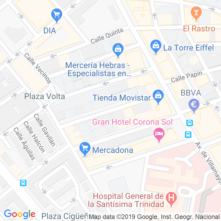 Código Postal calle Edisson en Salamanca