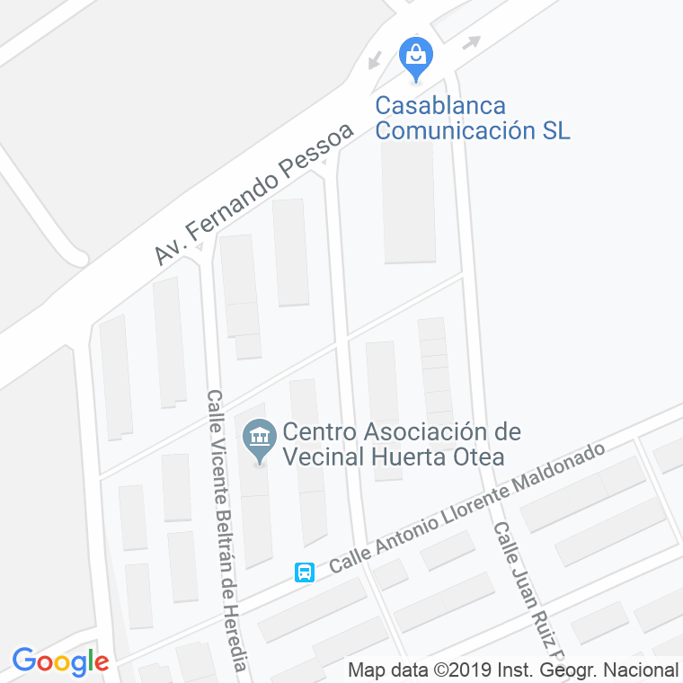 Código Postal calle Lamberto De Echeverria en Salamanca