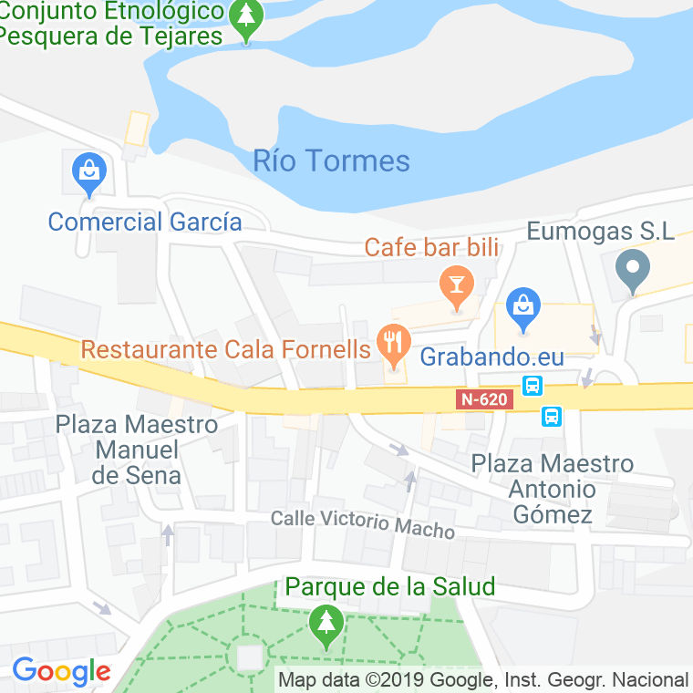 Código Postal calle Abastos en Salamanca