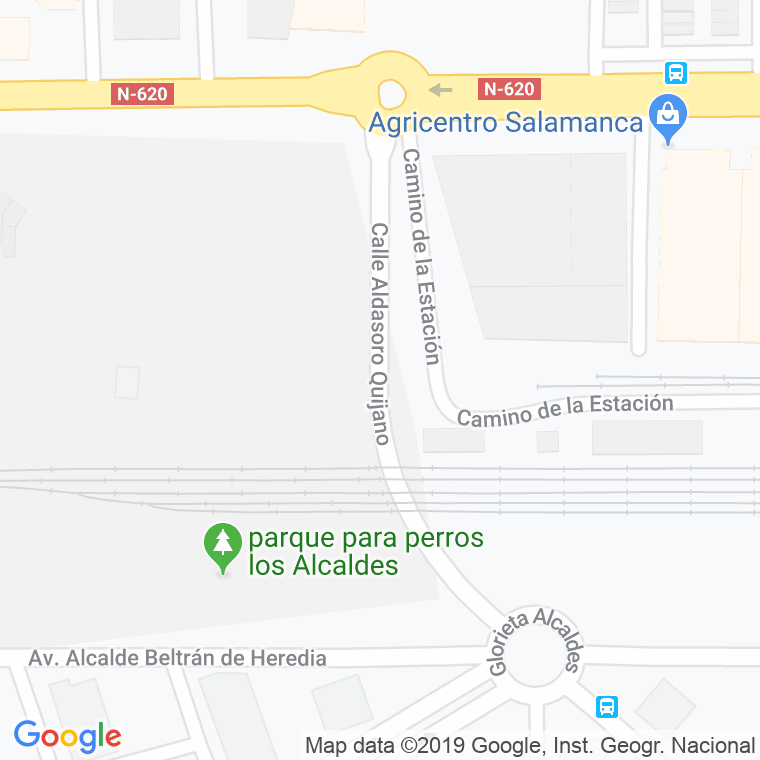 Código Postal calle Aldasoro Quijano en Salamanca
