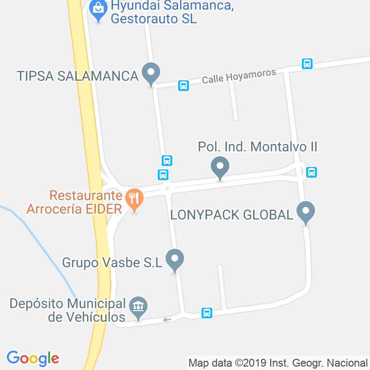 Código Postal calle Arribes Del Duero en Salamanca