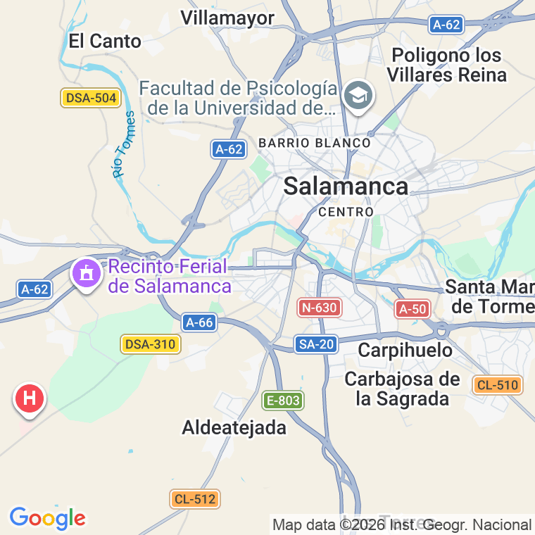 Código postal de Pico del Calvitero en Salamanca