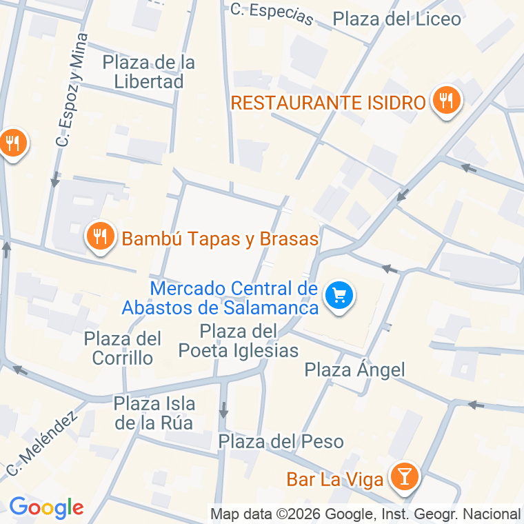 Código postal de Puente, Plaza en Salamanca