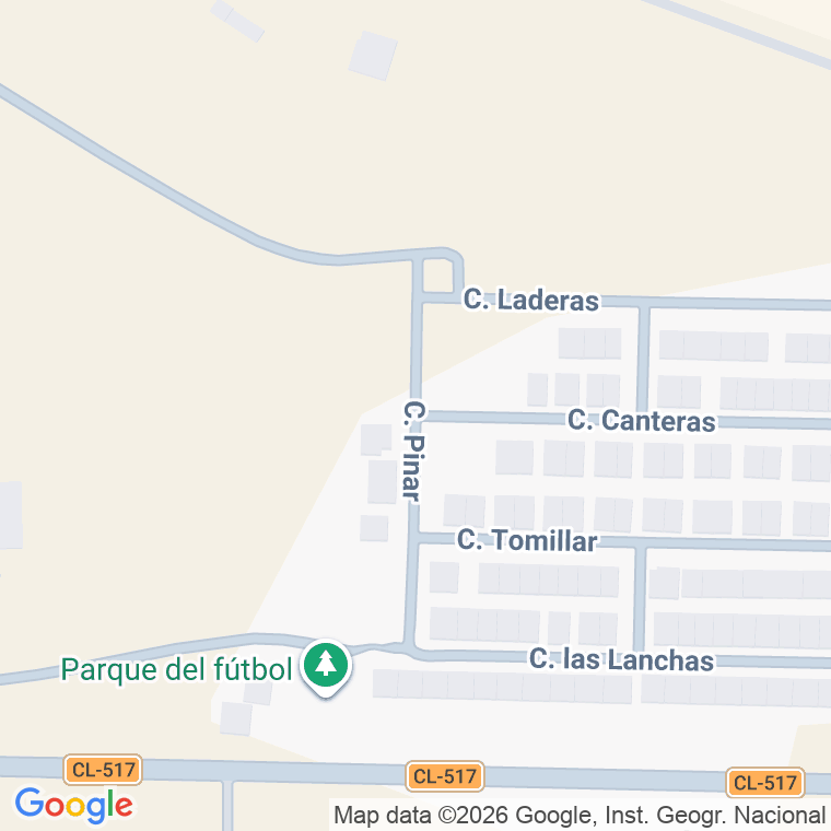 Código postal de Calle Pinar en Doñinos de Salamanca
