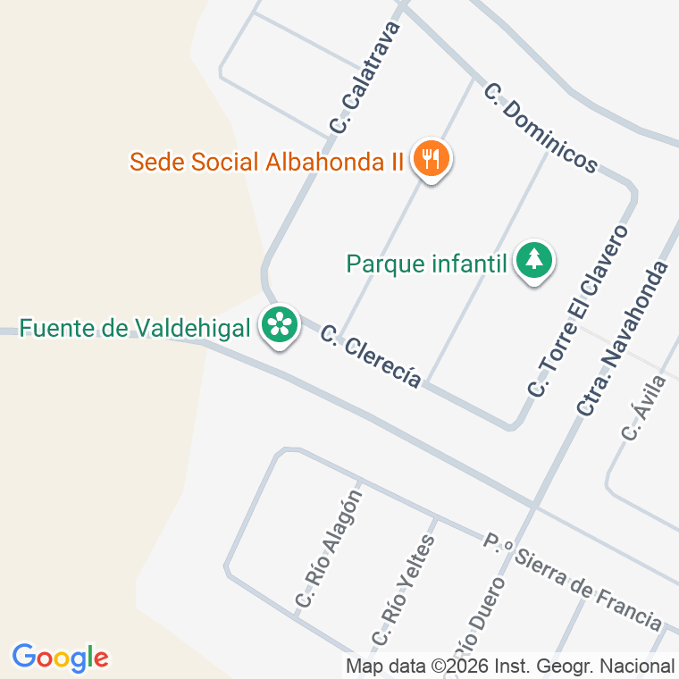 Código postal de Calle Clerecia en Carbajosa de la Sagrada