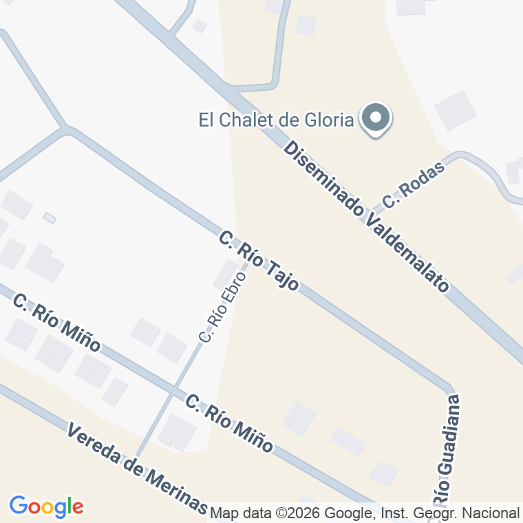 Código postal de Calle Rio Tajo en Carbajosa de la Sagrada